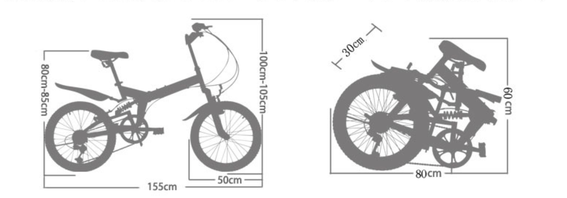 Tez shop folding bike